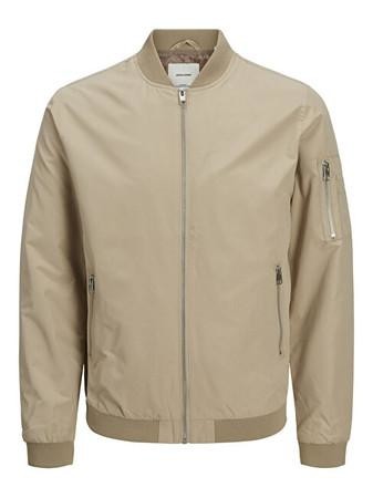 Jack&Jones Pánská bunda JJERUSH BOMBER 12165203 Crockery XXL