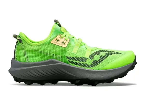 Saucony Endorphin Rift pánská běžecká obuv slime/umbra vel. 42