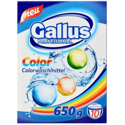 Gallus prací prášek Collor, 10 dávek, 650 g