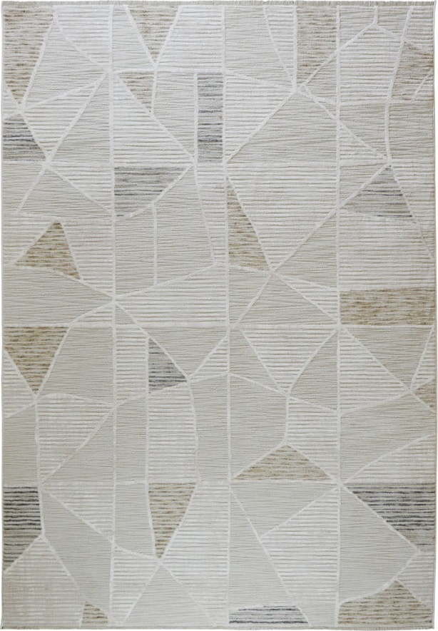 Béžový koberec 60x110 cm Jaipur – Webtappeti