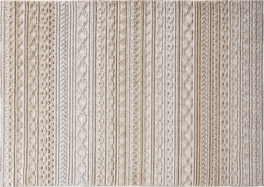 Béžový pratelný koberec 80x145 cm Lena – Webtappeti