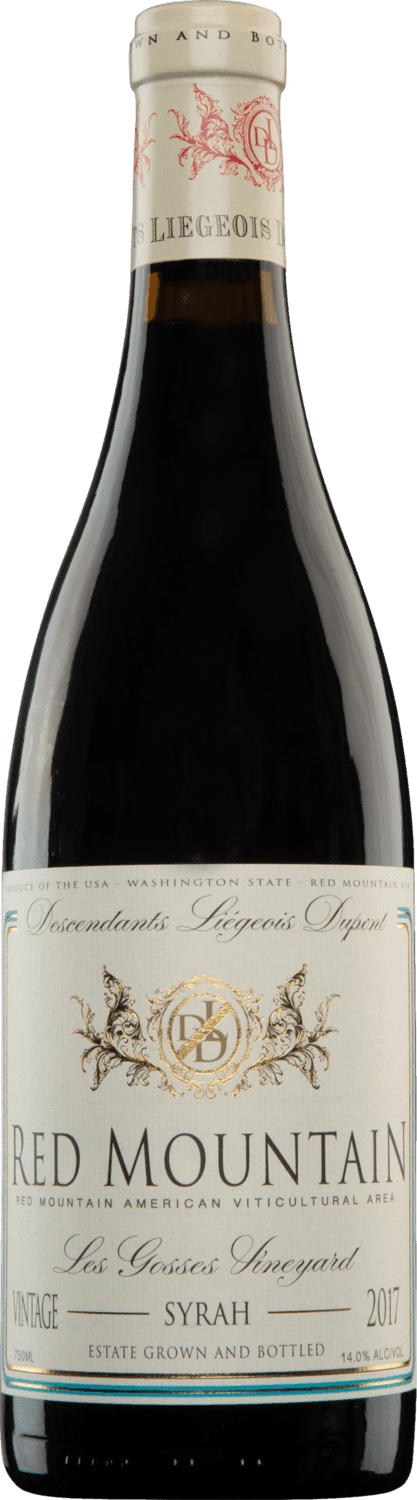 Hedges Family Descendants Liegeois Dupont Syrah 2017