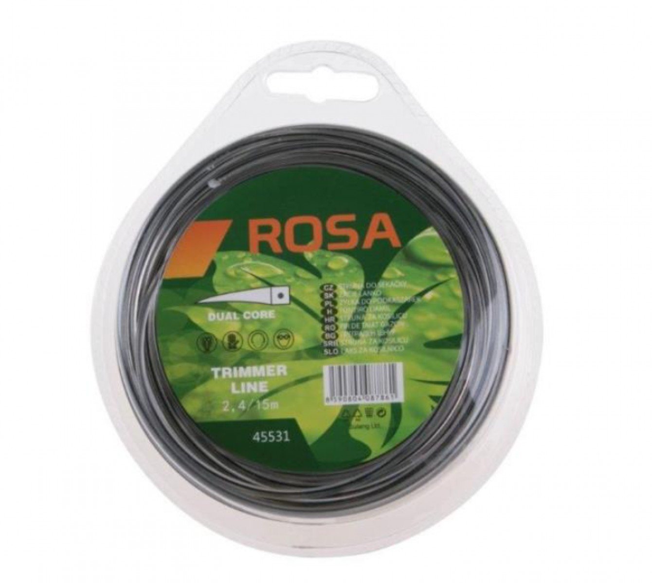 Struna do sekačky s nylonovým středem 3,5mmx15m