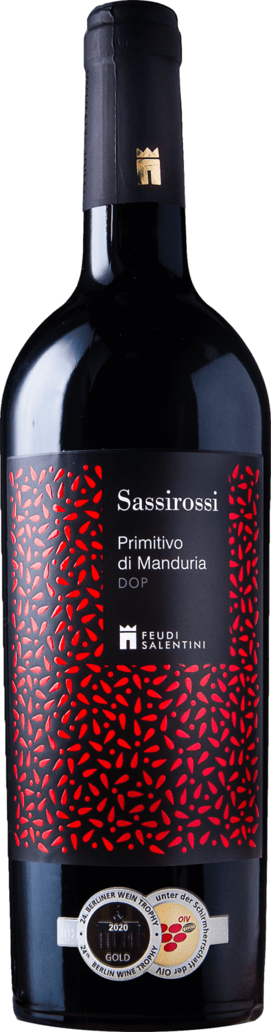 Feudi Salentini Sassirossi Primitivo di Manduria 2020