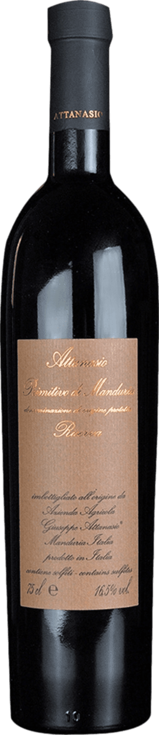Attanasio Primitivo di Manduria Reserva 2017