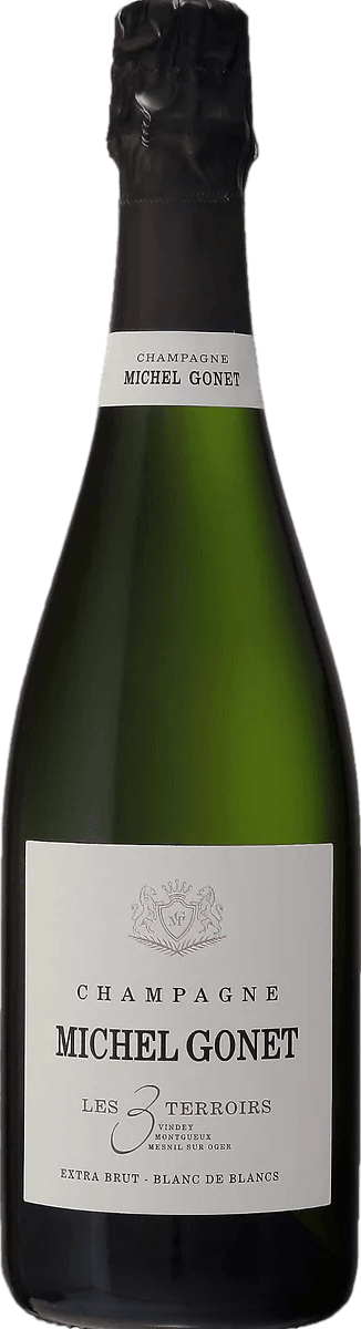 Champagne Michel Gonet Les 3 Terroirs Blanc de Blancs Grand Cru Extra Brut 2018