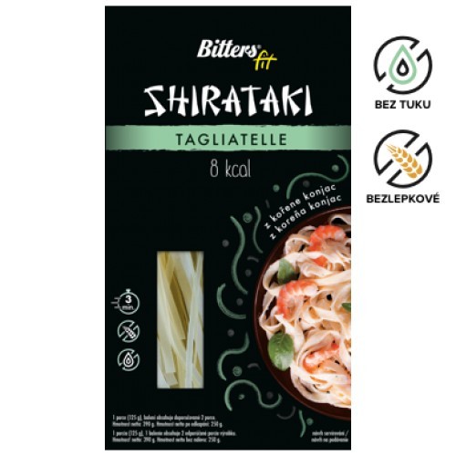 Bitters Shirataki FIT - tagliatelle 390 g