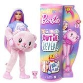 Barbie Cutie Reveal Barbie pastelová edice Medvěd