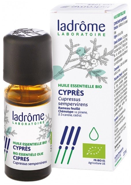 Ladrome BIO Esenciální olej CYPŘIŠ 10 ml