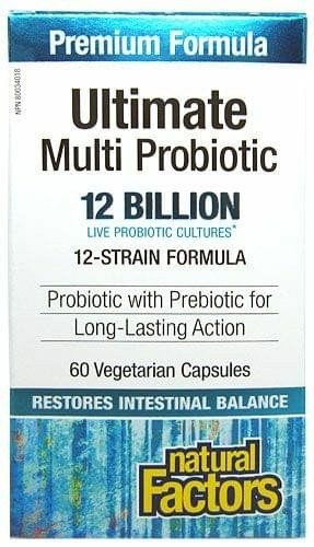 Natural factors Candi-multi probiotic 60 cps