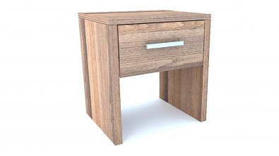 Dřevěný noční stolek z masivu COMODINO