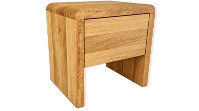 Dřevěný noční stolek z masivu BELAGO