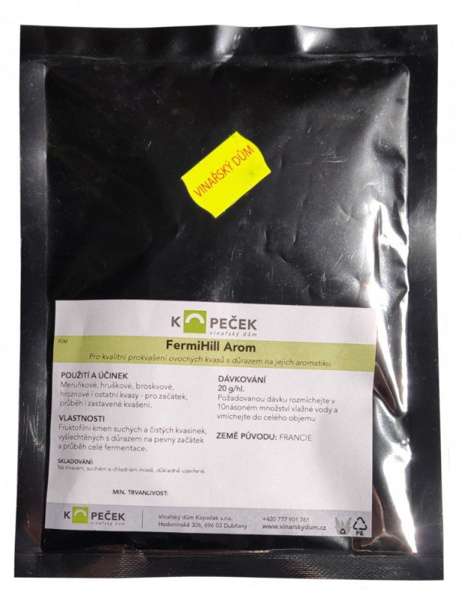 FermiHill spirit arom 100 g meruňka, hruška, broskev