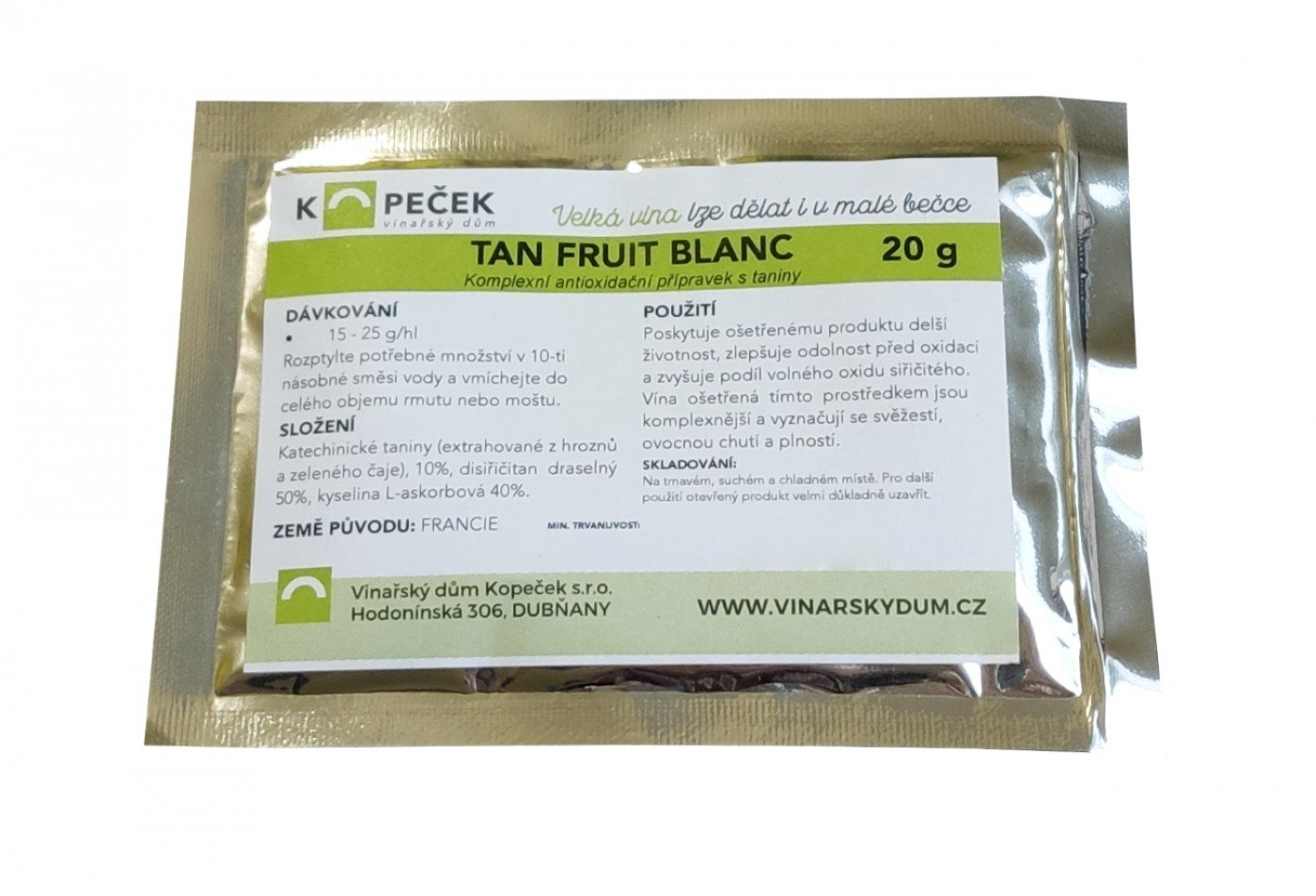 Tan Fruit Blanc 20 g
