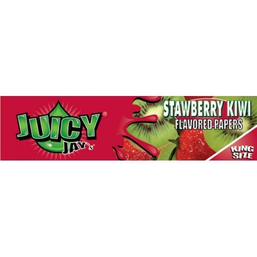 Ochucené papírky Juicy KS Slim Jahoda-kiwi