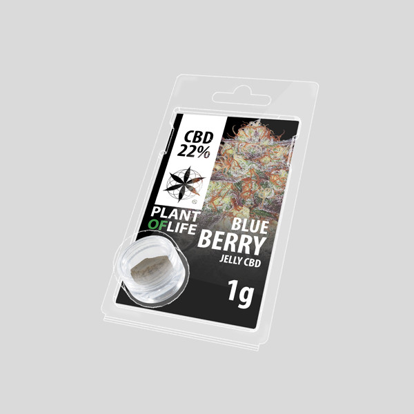 CBD hašiš - Jelly - Blueberry, 22 % CBD