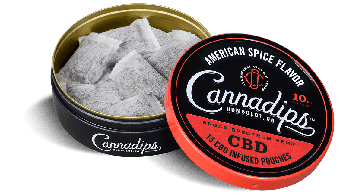 Cannadips CBD, American Spice, 150mg