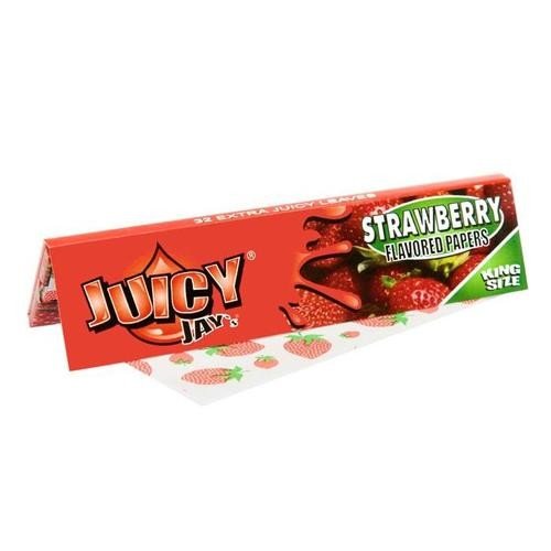 Ochucené papírky Juicy KS Slim Jahoda