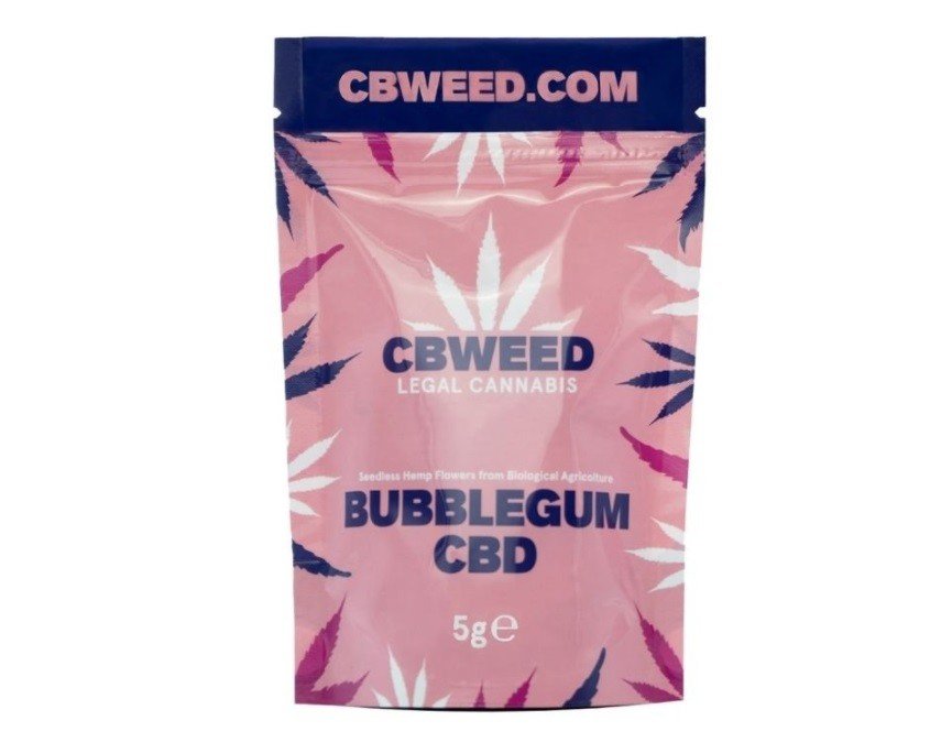 CBD konopí - Bubble Gum - CBWEED - 0,2% THC Váha: 2 g