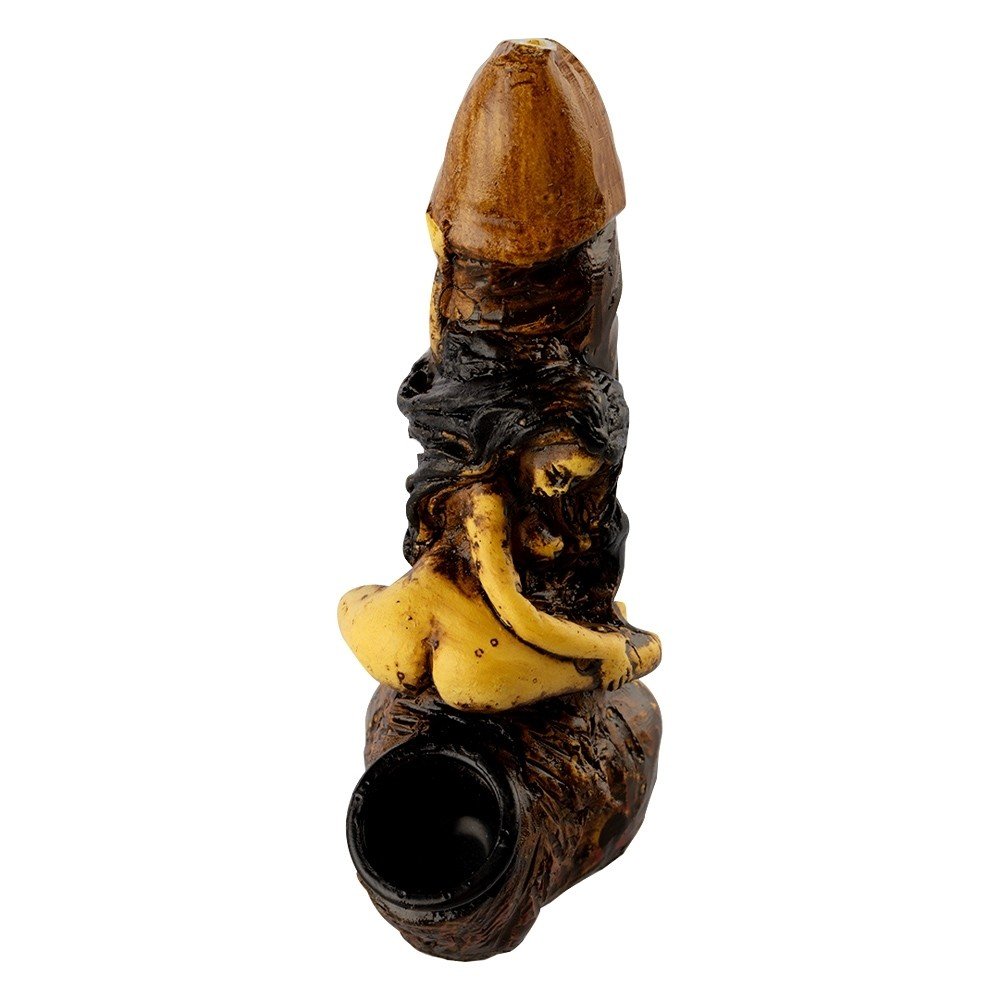 Dřevěná fajfka Penis