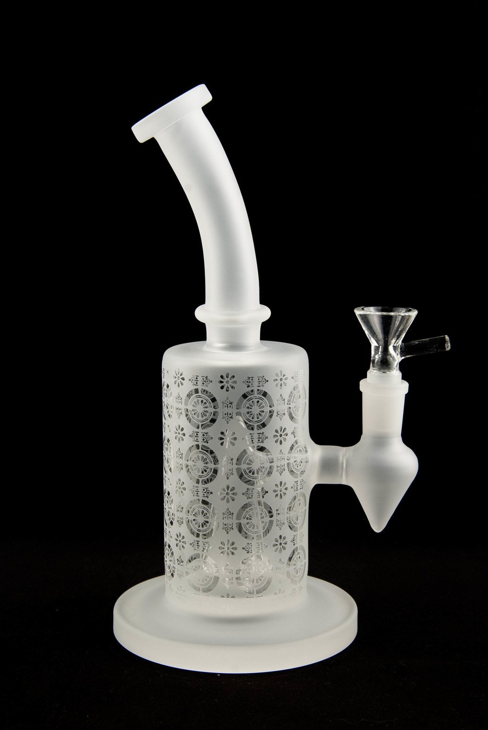 WeedShop Skleněný bong Sandblasted