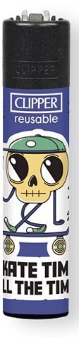 Clipper zapalovač Sticker Skulls motiv: Sticker Skulls 1