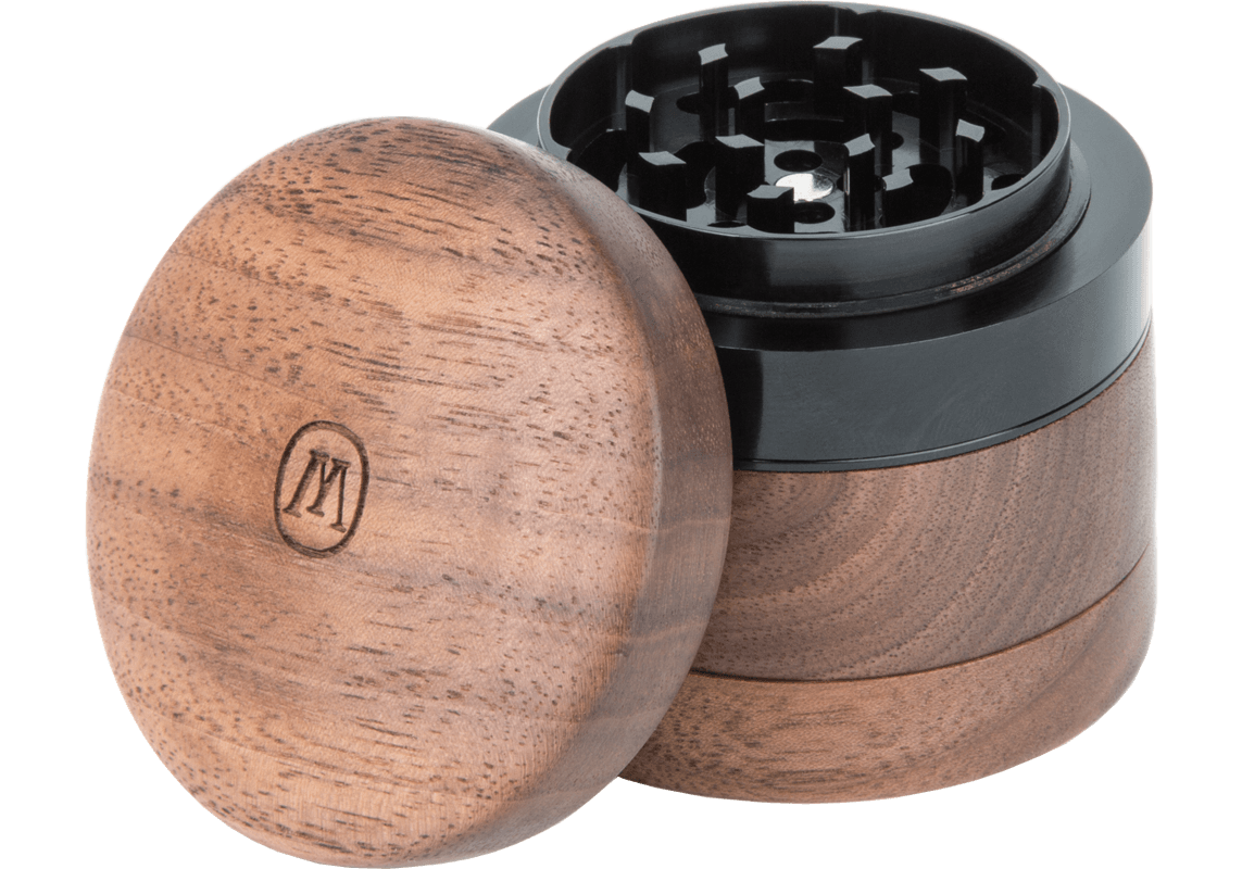 Marley Natural Luxusní kovová drtička obložená dřevem 6 cm