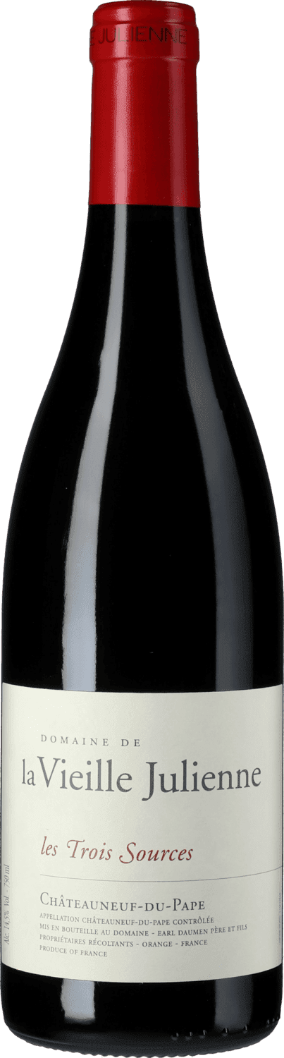 Vieille Julienne Chateauneuf du Pape les Trois Sources  2015