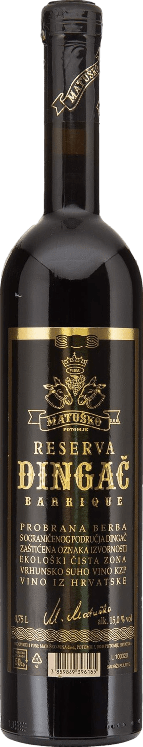 Matusko Dingac Reserva 2015