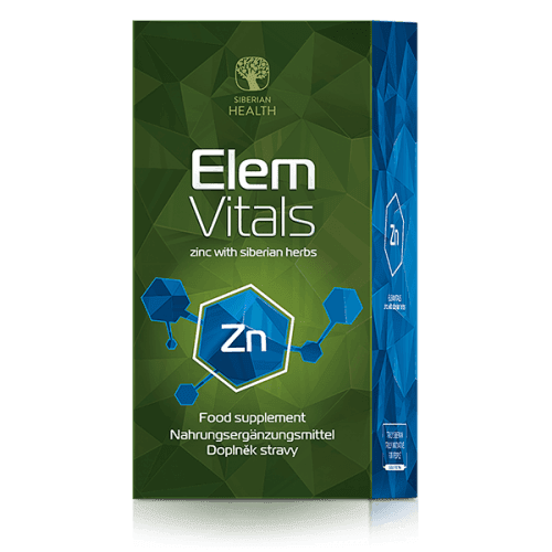 Sibiřské zdraví Elemvitals - Zinek 60 cps
