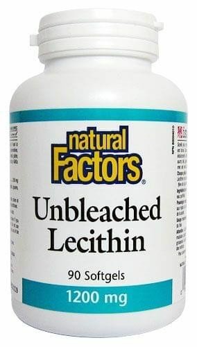 Natural Factors Lecitin - nebělený 90 cps