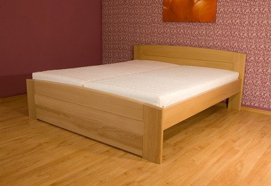 Postelia LUCIE Buk 180x200