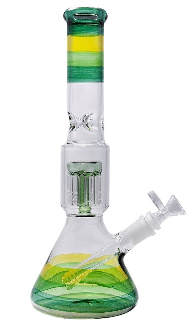 WeedShop Skleněný bong 8-Arm 30 cm