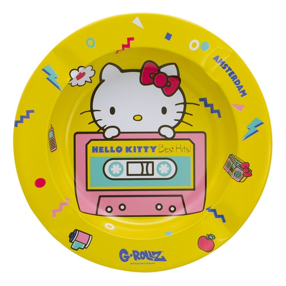 G-ROLLZ Kovový popelník Hello Kitty - Greatest Hits