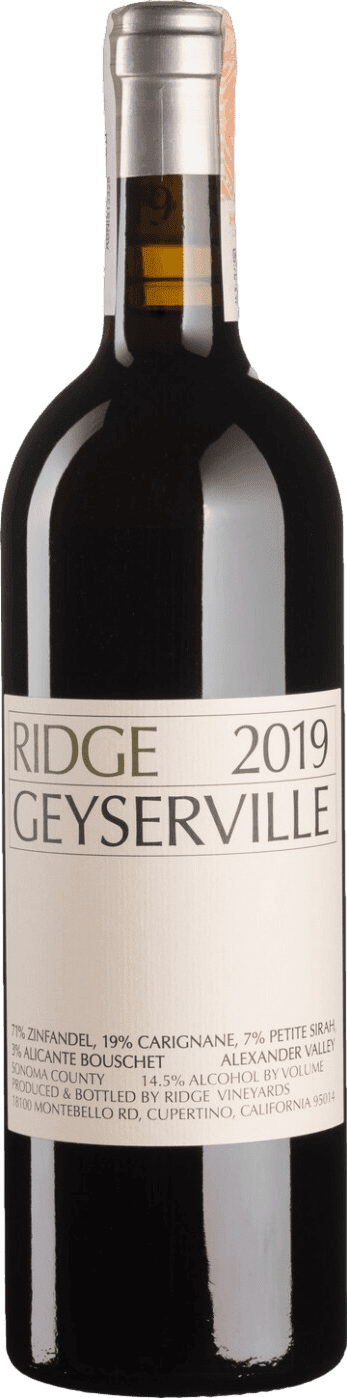 Ridge Geyserville 2019