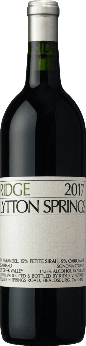 Ridge  Lytton Springs 2019