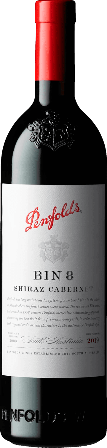 Penfolds Bin 8 Cabernet Shiraz 2019