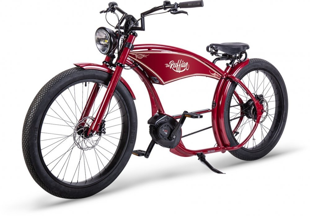 E-BIKE THE RUFFIAN Indian Red 500 Wh