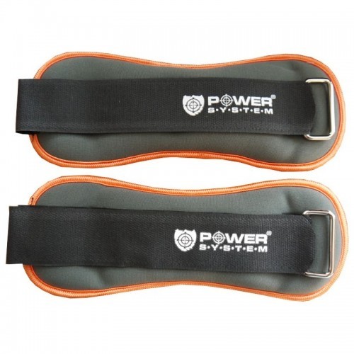 POWER SYSTEM Zátaže na kotníky - ANKLE WEIGHTS 2 x 0.5 kg