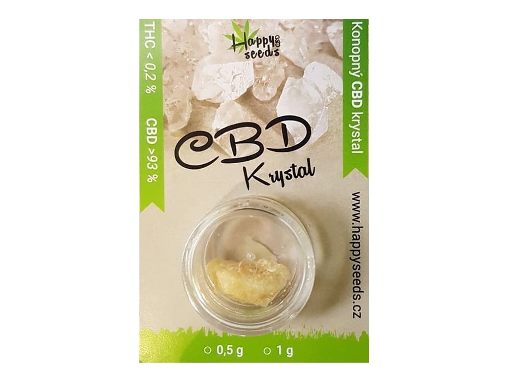 CBD krystal 93% od Happy seeds Váha: 0,5 g