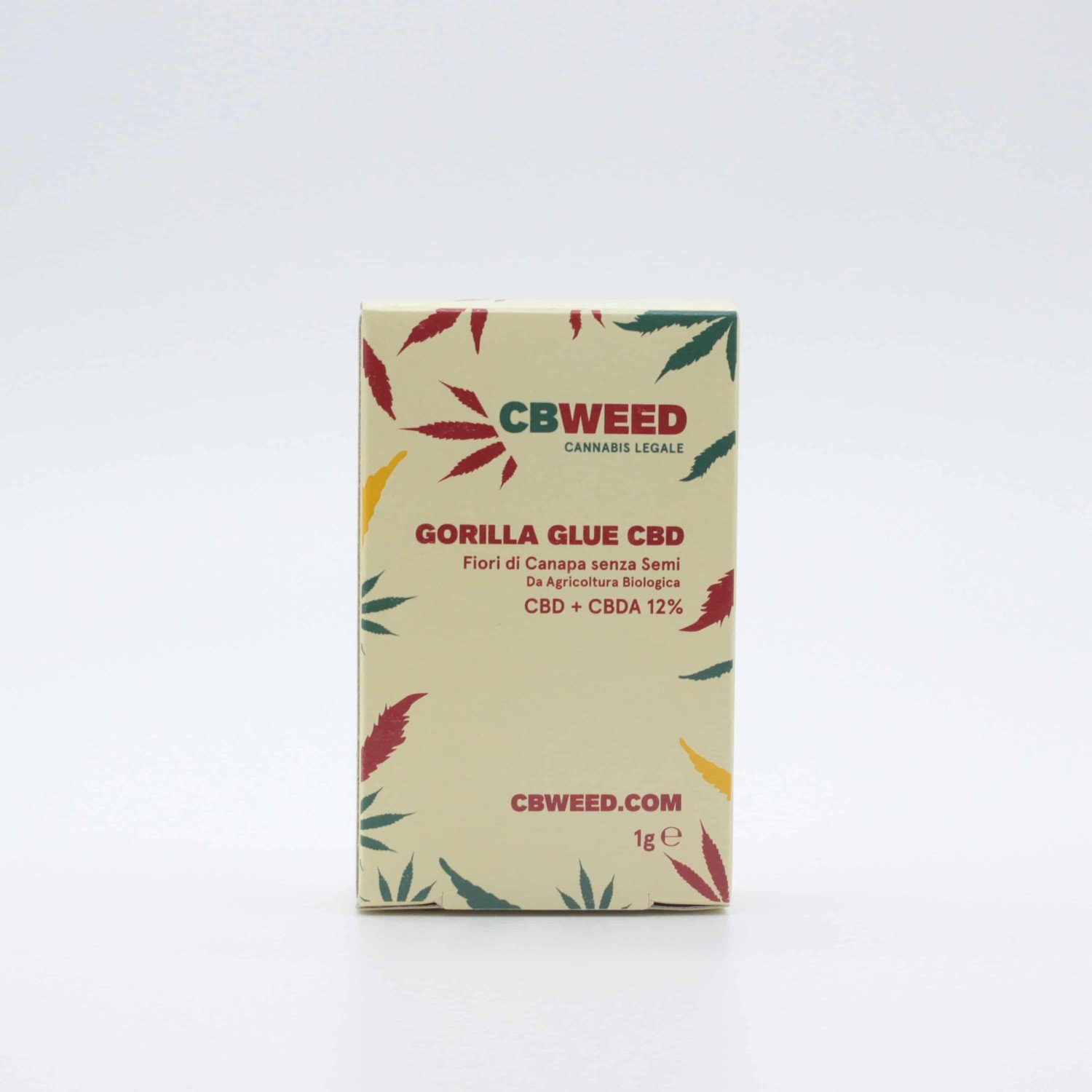 CBD konopí - Gorilla Glue - CBWEED - 0,2% THC Váha: 1 g