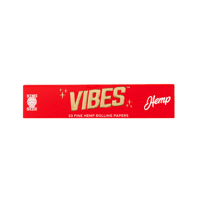 Cigaretové papírky Vibes Hemp King Size