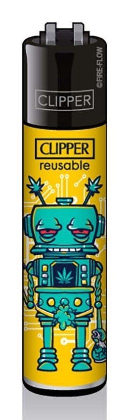 Clipper zapalovač 420 ROBOTS motiv: 420 ROBOTS 1