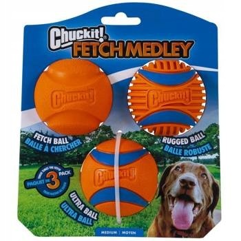 Fetch Medley Medium III 3PAK sada pro psa