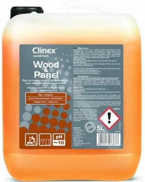 Mycí prostředek na dřevěné podlahy Clinex 5L