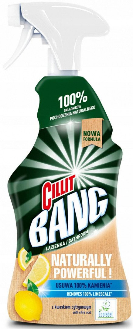 Cillit Bang Naturally Powerful čistící sprej pro