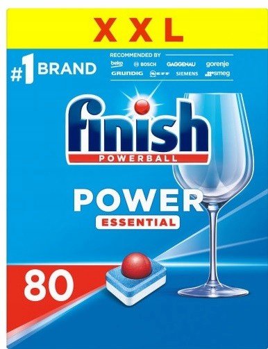 Finish Power Essential tablety do myčky 80 ks