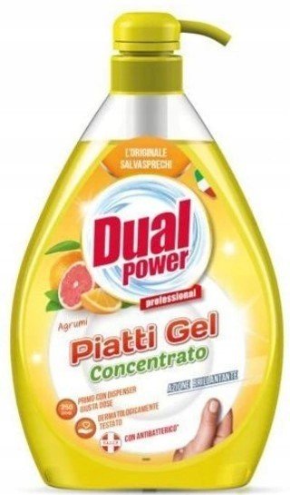 Mycí prostředek na nádobí Dual Power Agrumi 1 l
