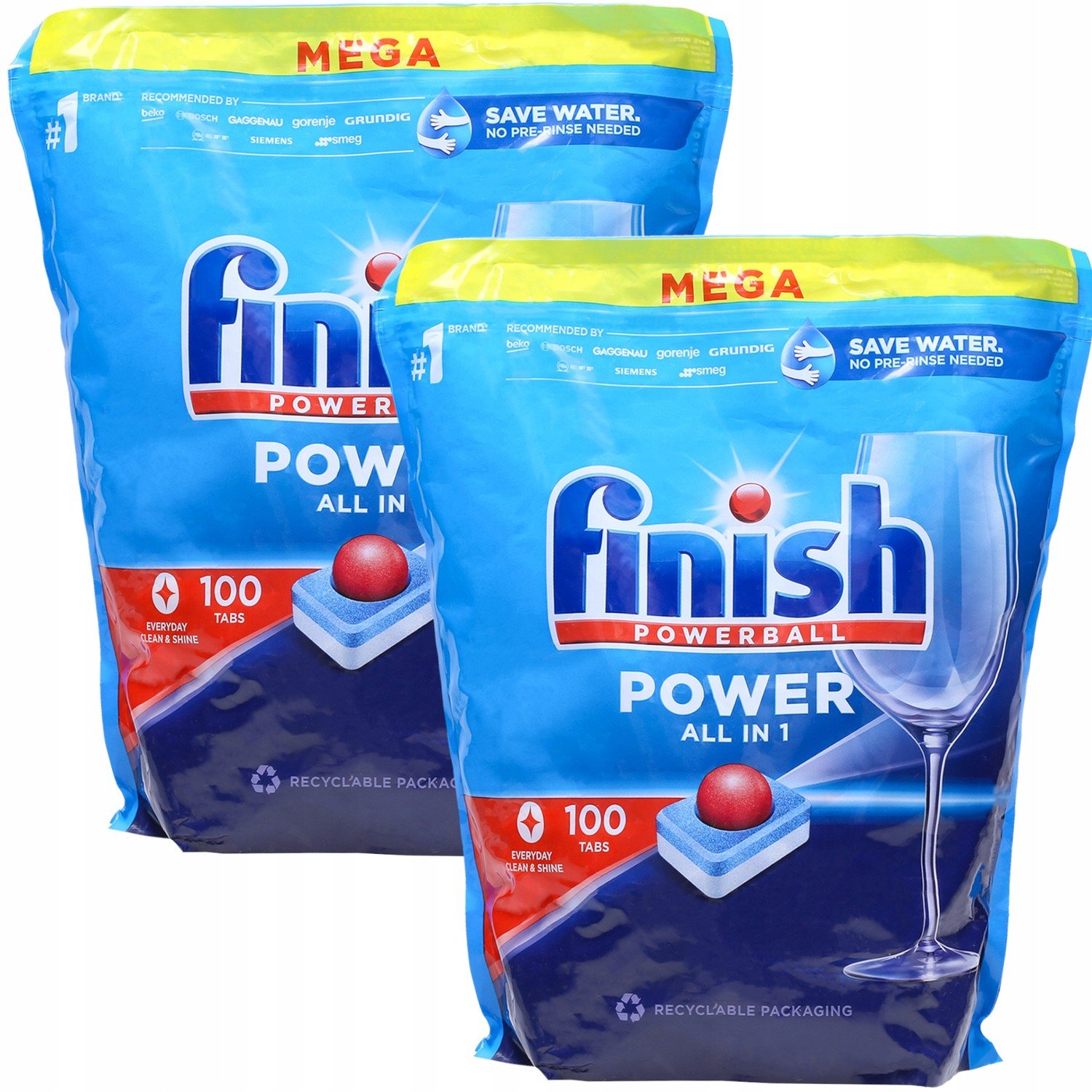 Finish Power All in 1 tableta do myčky 200ks