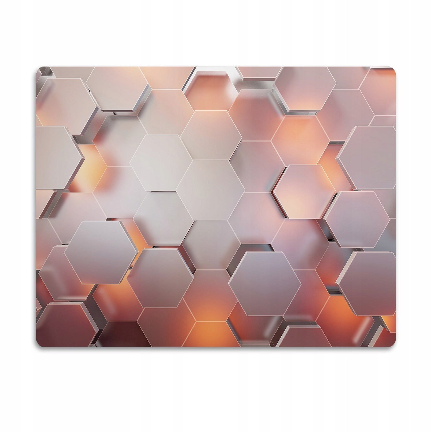 Pod misku podložka pro psa Abstrakce hexagony 90x60cm